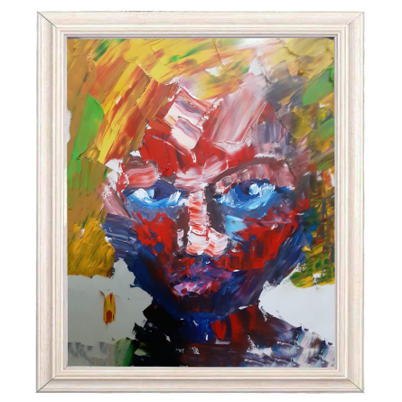 Portrait 5 Paint Oil  80x60 cm