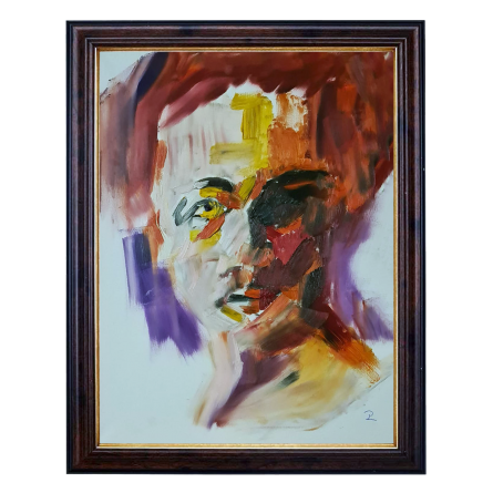 Portrait 6 Paint Oil  80x60 cm