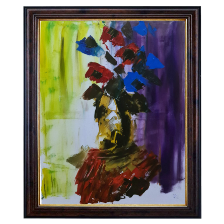 Flowers Painting - 20 80x60 Cm