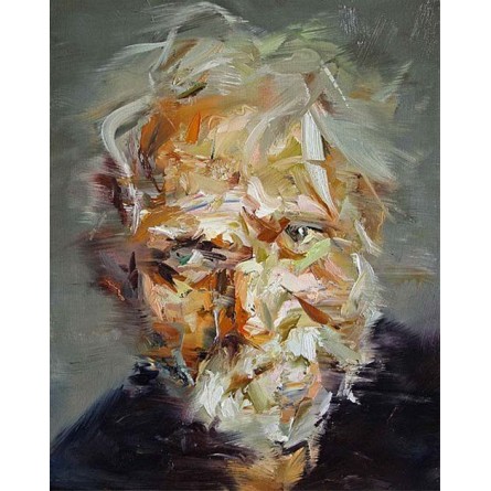 Portrait 5 oil 100 x 120 cm
