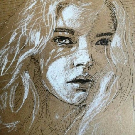 Portrait 8 oil 100 x 120 cm