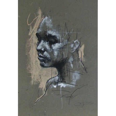 Portrait  9 oil 100 x 120 cm