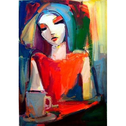 Portrait  17 oil 100 x 120 cm