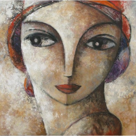 Portrait  25 oil 100 x 120 cm