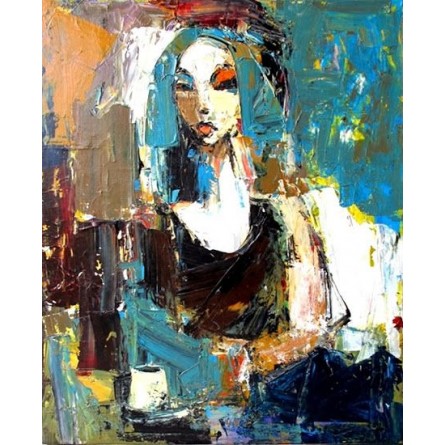 Portrait  26 oil 100 x 120 cm