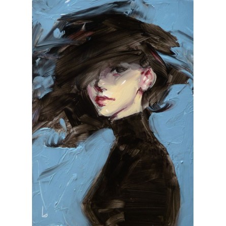 Portrait  28 oil 100 x 120 cm