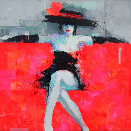 Portrait  29 oil 100 x 120 cm
