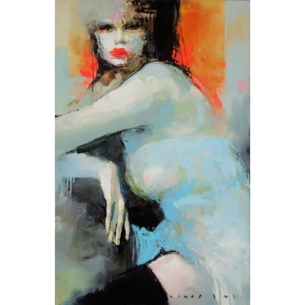 Portrait  31 oil 100 x 120 cm
