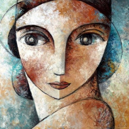 Portrait  34 oil 100 x 120 cm