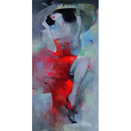 Portrait  37 oil 100 x 120 cm