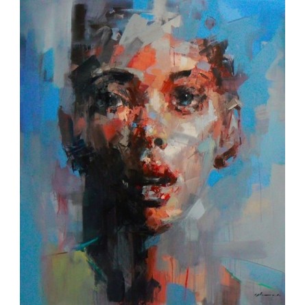 Portrait  50 oil 100 x 120 cm