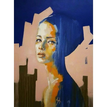 Portrait  53  oil 100 x 120 cm