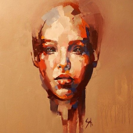 Portrait  54  oil 100 x 120 cm