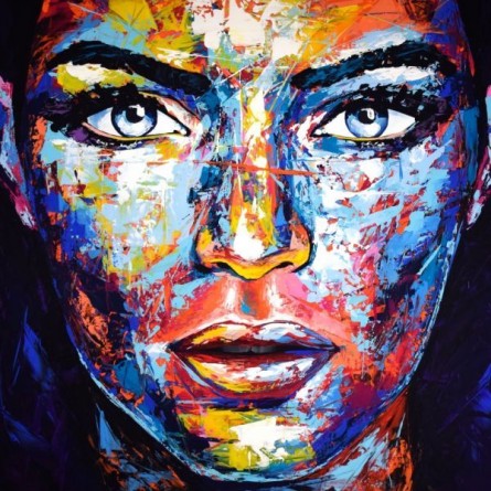 Portrait  55  oil 100 x 120 cm