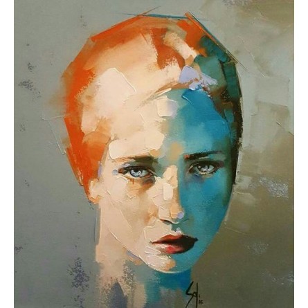 Portrait  58  oil 100 x 120 cm