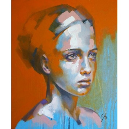 Portrait  61  oil 100 x 120 cm