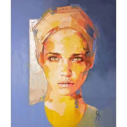 Portrait  75 oil 100 x 120 cm