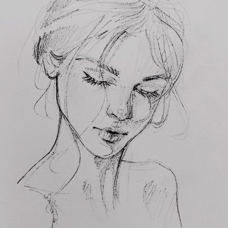 Portrait  142 carbune 100 x...